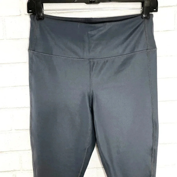 Athleta Slate Blue Crop Athletic Leggings Size Medium - Picture 3 of 7